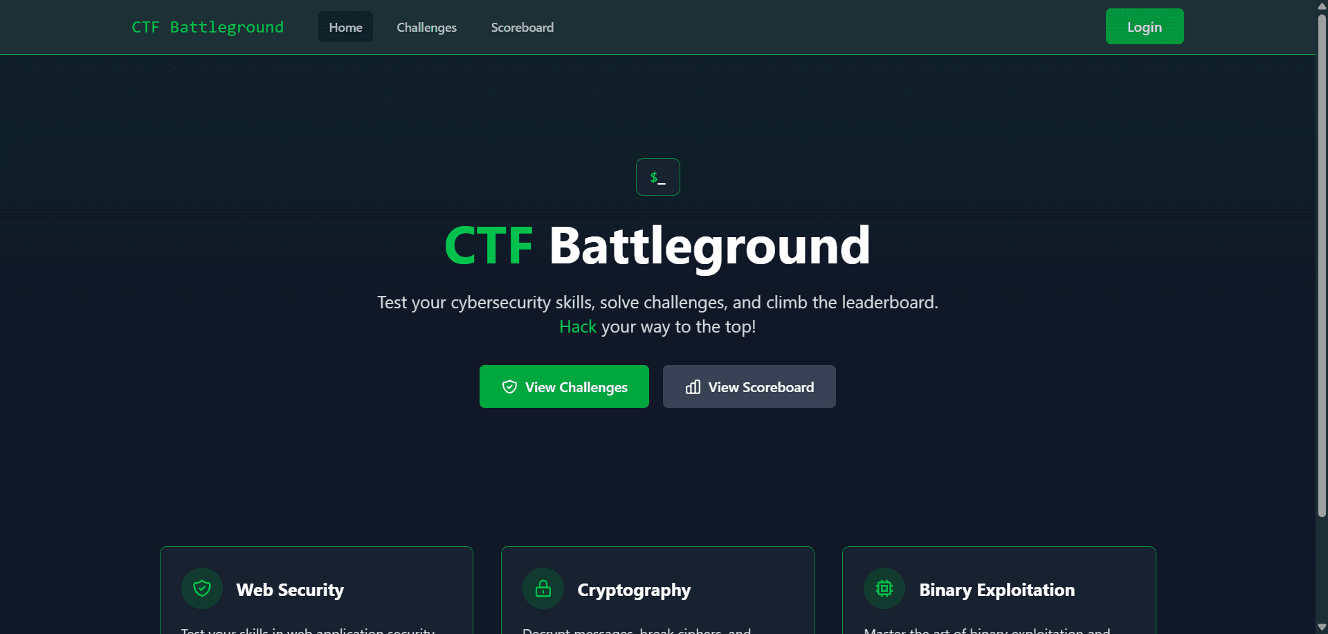 CTF Battleground